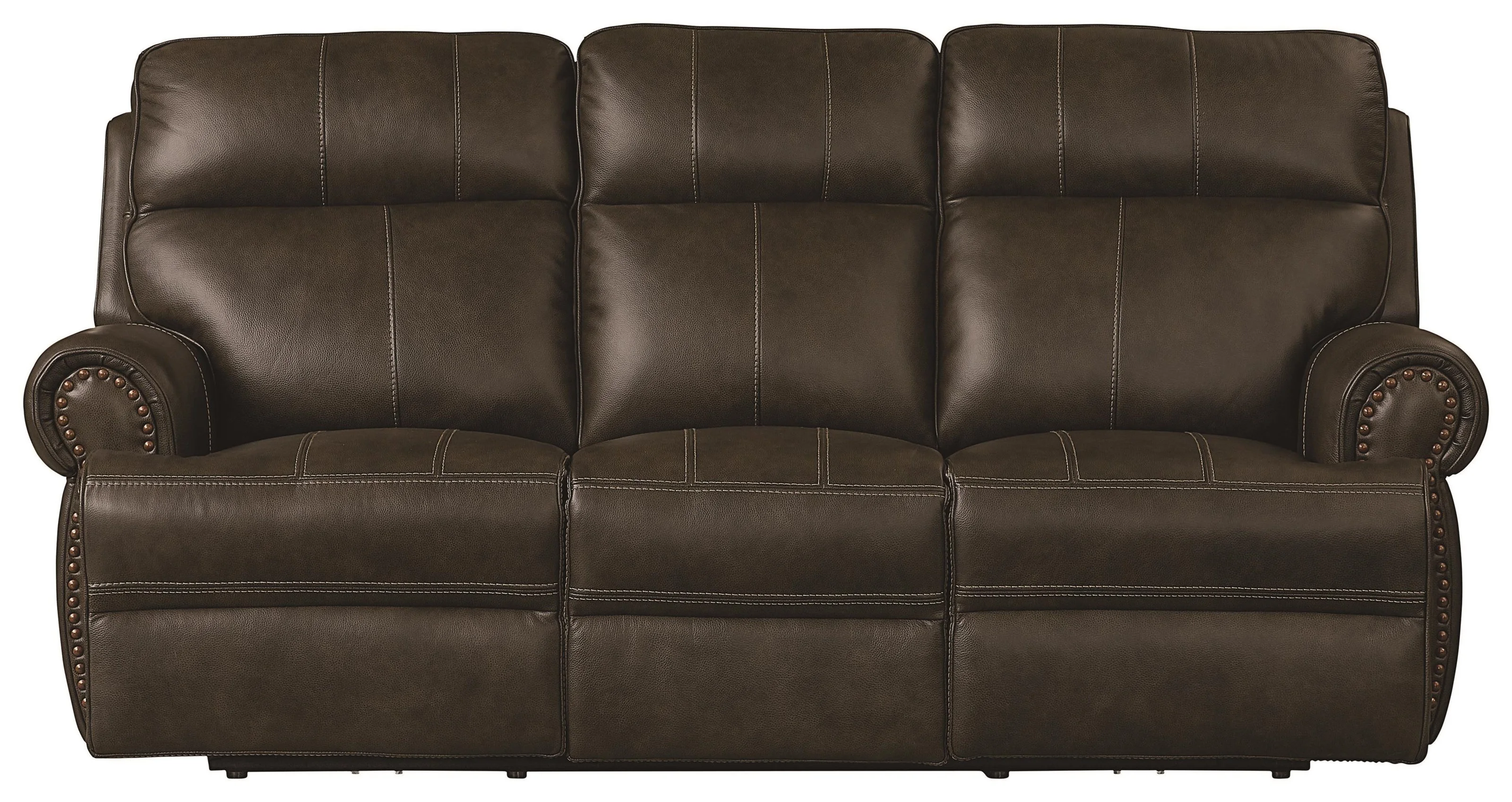Bassett Club Level Claremont 3738P62J Leather Power Zero Gravity